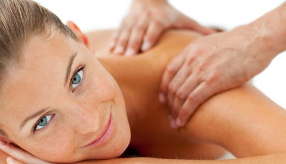 Massage pour ostéochondrose cervicale